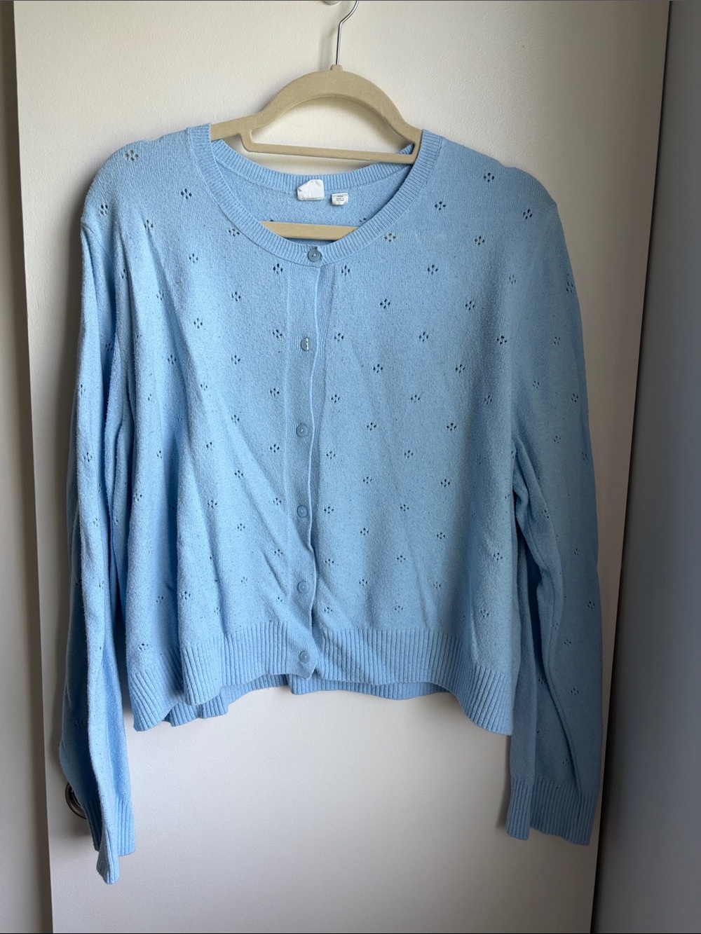 Gap baby blue point Elle cardigan